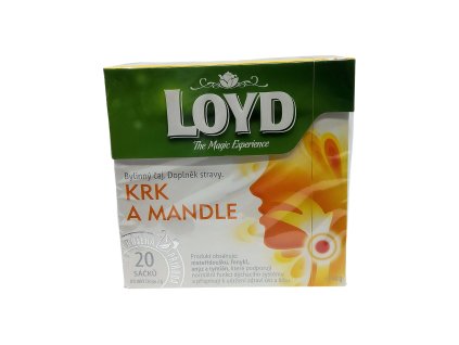 Loyd čaj Krk a mandle 20 x 2 g