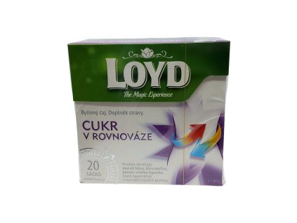 Loyd čaj Cukor v rovnováhe 20 x 2 g