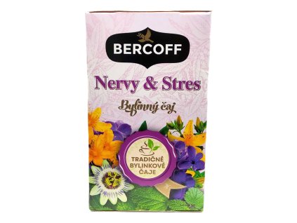 Bercoff čaj, Nervy & Stres 30 g