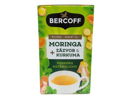 Bercoff čaj, Moringa zázvor & kurkuma 24 g