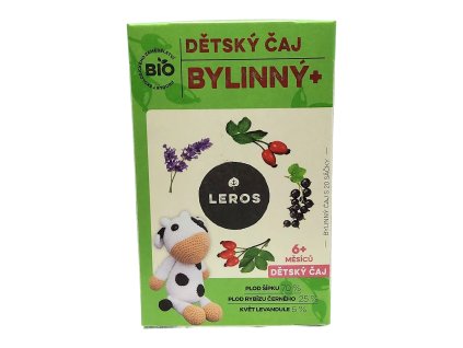 Leros Dětský čaj Bylinný+ 40 g
