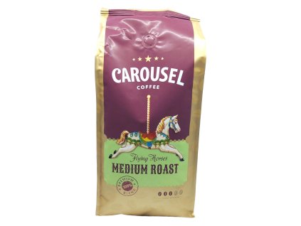 Carousel Flying Horses MEDIUM, zrnková káva 1 kg