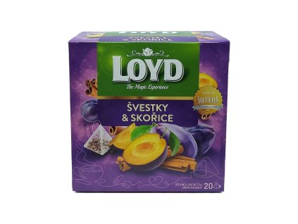 Loyd čaj Švestka a skořice 20 x 2 g
