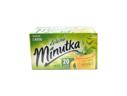 Minutka Zelený čaj s mátou 28 g