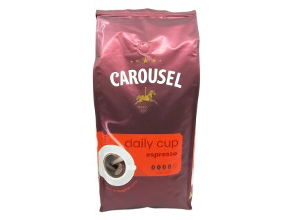 Carousel Daily Cup ESPRESSO zrnková káva 1 kg