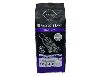 Rioba Espresso Barista zrnková káva 1 kg