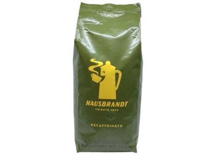 Hausbrandt Decaffeinato zrnková káva 1 kg