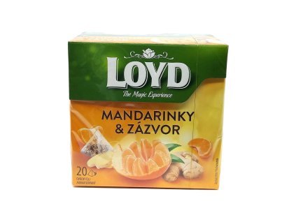 Loyd čaj Mandarinky a zázvor 20 x 2 g