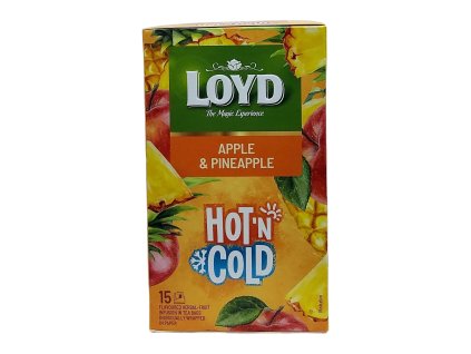 Loyd čaj Hot & Cold Jablko a ananas 15 x 2 g
