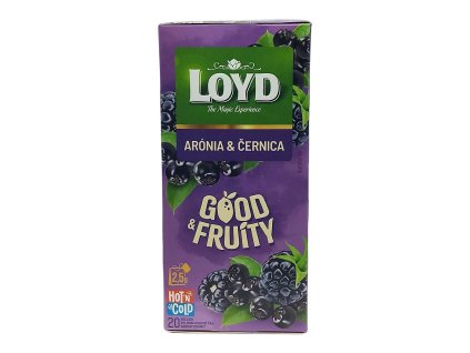 Loyd čaj Good & Fruity Aronie a ostružin 20 x 2,5 g