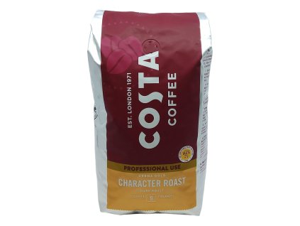 Costa Crema Gold Dark zrnková káva 1 kg