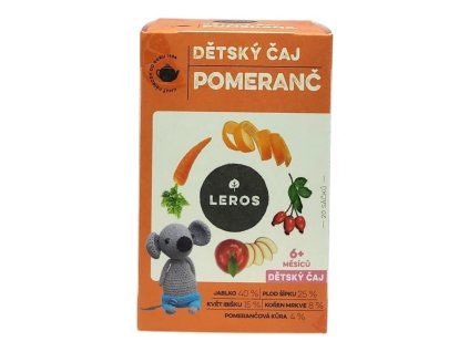 Leros Dětský čaj Pomeranč 40 g