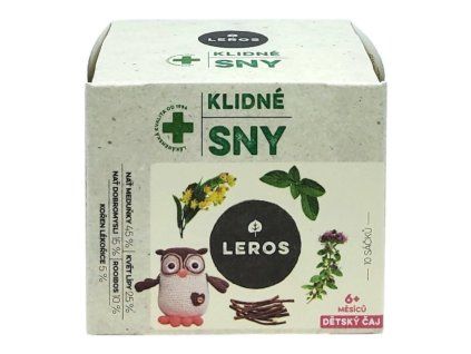 Leros Dětský čaj Klidné sny 15 g