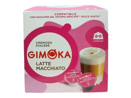 Gimoka Latte Macchiato kapsule do Dolce Gusto 16 ks