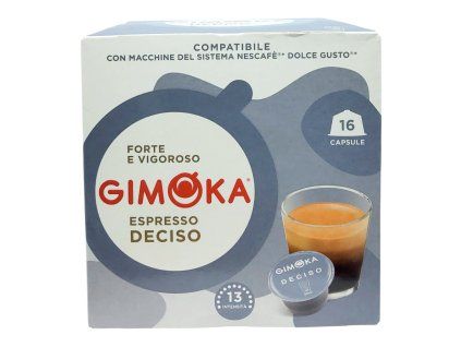 Gimoka Espresso Deciso kapsule do Dolce Gusto 16 ks