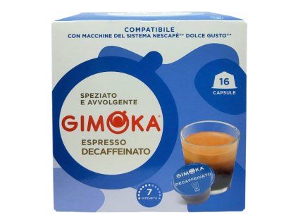 Gimoka Decaffeinato kapsule do Dolce Gusto 16 ks