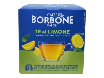 Caffé Borbone Čaj s citronem pre Dolce Gusto 16 ks