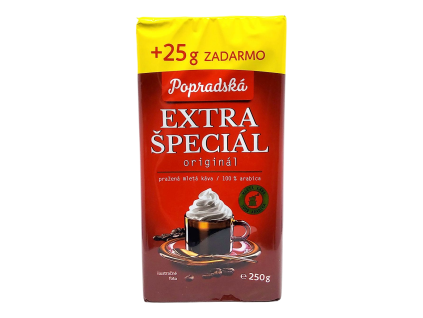 Popradská káva Extra Špeciál mletá 275 g