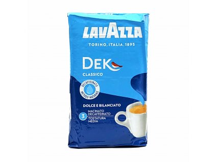 Lavazza DEK, mletá káva, 250 g