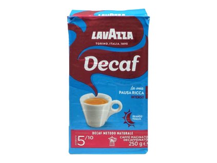 Lavazza Dek Intenso, mletá káva, 250 g