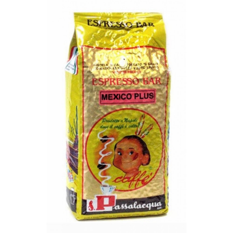 PASSALACQUA MEXICO PLUS ZRNKOVÁ KÁVA 1KG
