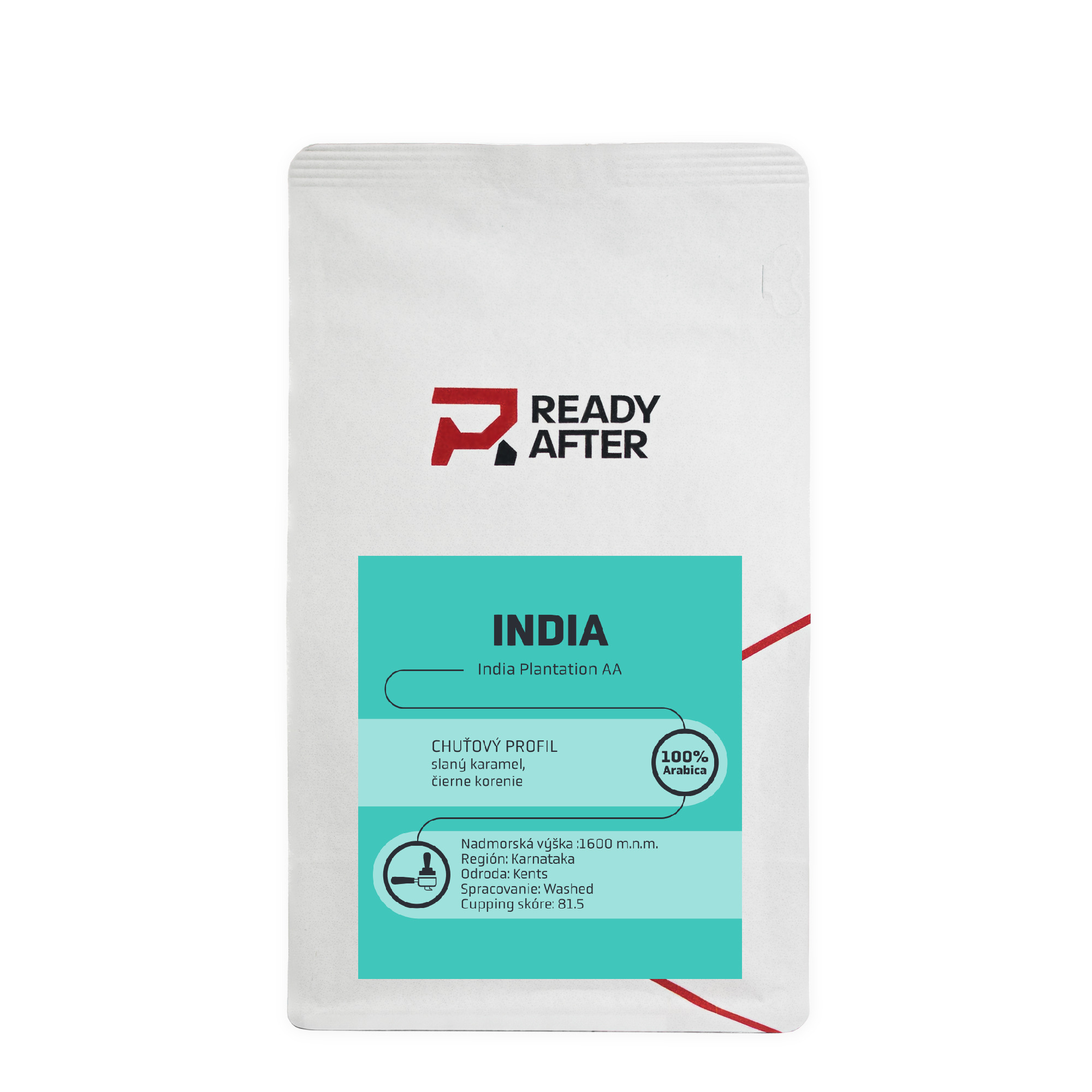 India Plantation AA, zrnková káva Hmotnost: 200g
