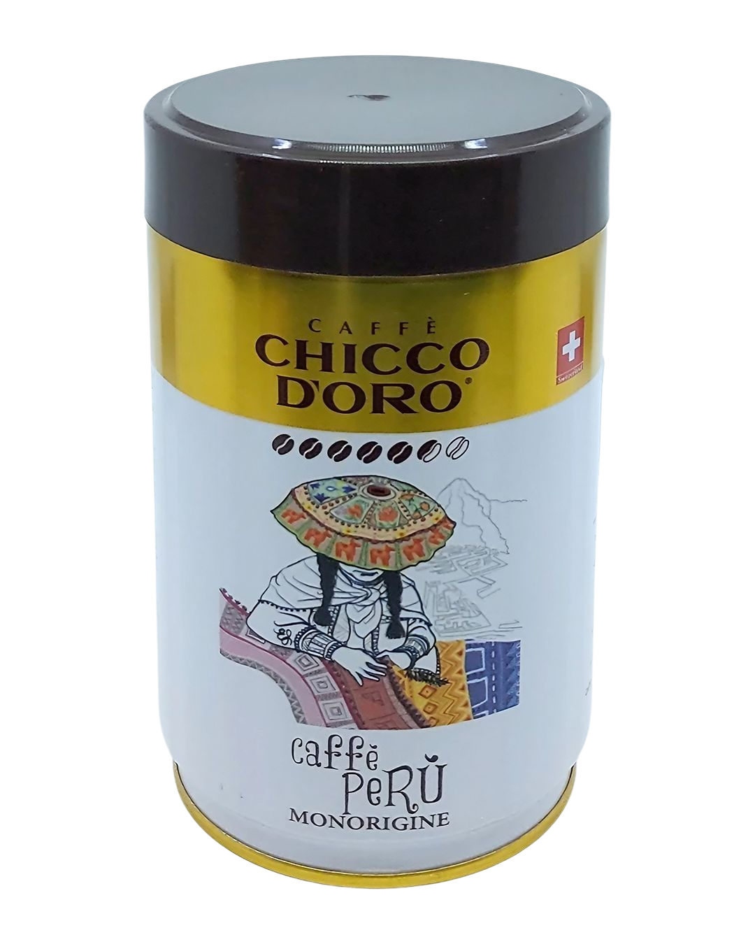 Chicco d´Oro Peru káva zrnková 250 g