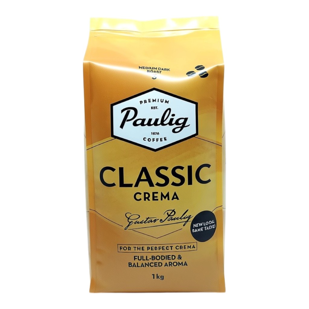 Paulig Classic Crema, zrnková káva 1 kg