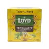 Loyd čaj Yerba Mate s příchutí máty, citrónové trávy a citronu 34 g