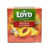Loyd čaj pyramida broskve a citron 20 x 2 g