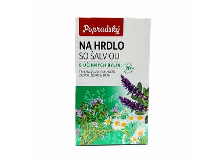 3483 popradsky funkcny caj na hrdlo so salviou 22 5 g