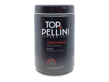 Pellini TOP 100% arabika mletá dóza 250 g