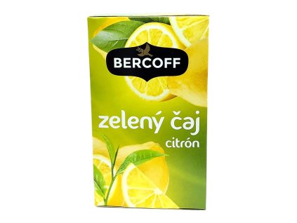 Bercoff čaj, Zelený čaj & Citrón 30 g