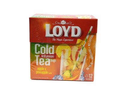 Loyd čaj Cold Tea Jablko a ananás 12 x 2,5 g
