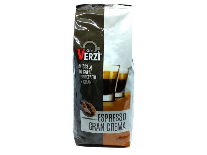 Verzi Caffé Espresso Gran Crema zrnková káva 1 kg