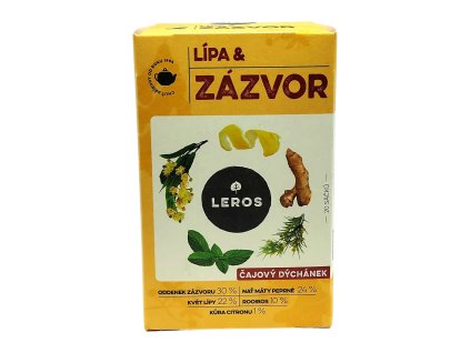 Leros Lipa a zázvor 40 g