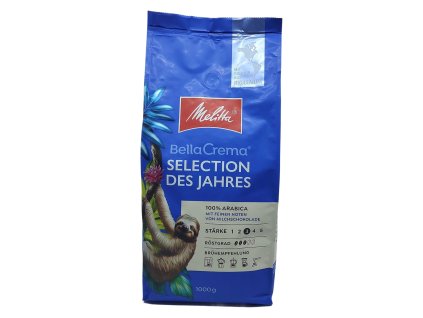 Melitta BellaCrema Selection zrnková káva 1 kg