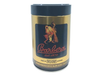 Barbera Coffee Classica mletá káva 250 g