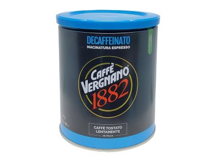 Vergnano Decaffeinato mletá káva 250 g