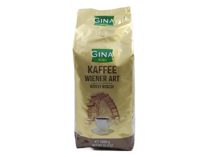 Gina Kaffee Wiener Art zrnková káva 1 kg