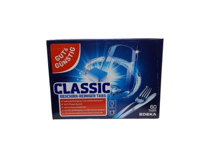 Gut&Gunstig Classic tablety do umývačky riadu 60 ks