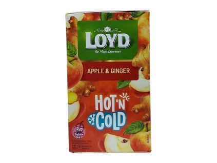 Loyd čaj Hot & Cold Jablko a zázvor 15 x 2 g