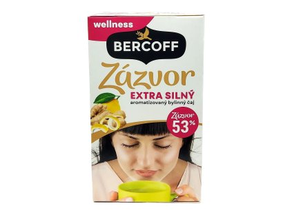 Bercoff čaj, Zázvor extra silný 53% 40 g