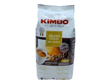 Kimbo Aroma Gold zrnková káva 250 g