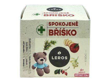 Leros Detský čaj Spokojné bruško 20 g