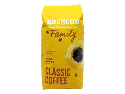 Eduscho Family Classic Coffee zrnková káva 1 kg