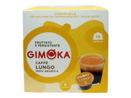 Gimoka Caffé Lungo kapsule do Dolce Gusto 16 ks
