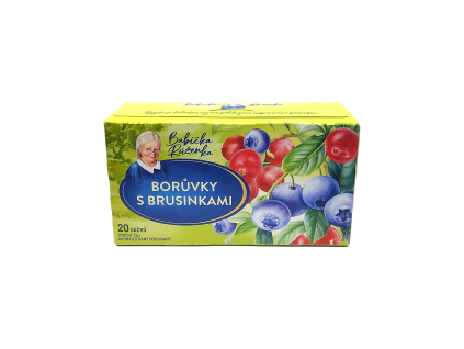 Babička Ruženka Čučoriedky s brusnicami 40g