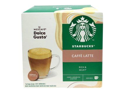 Starbucks Caffé Latte kávové kapsule 12 ks