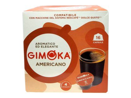 Gimoka Americano kapsule do Dolce Gusto 16 ks